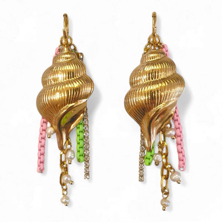 Mariette - Pendientes de múltiples cadenas y colgantes para venta al por mayor de matins parisiens