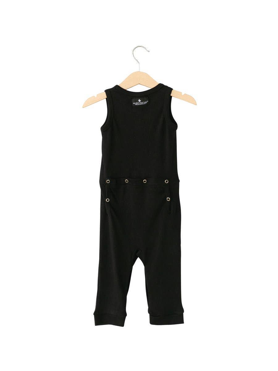 Modern Burlap - Wholesale Jumpsuit - Baby - Organic Tank Jumpsuit with Explorer Back | Solids & Prints2