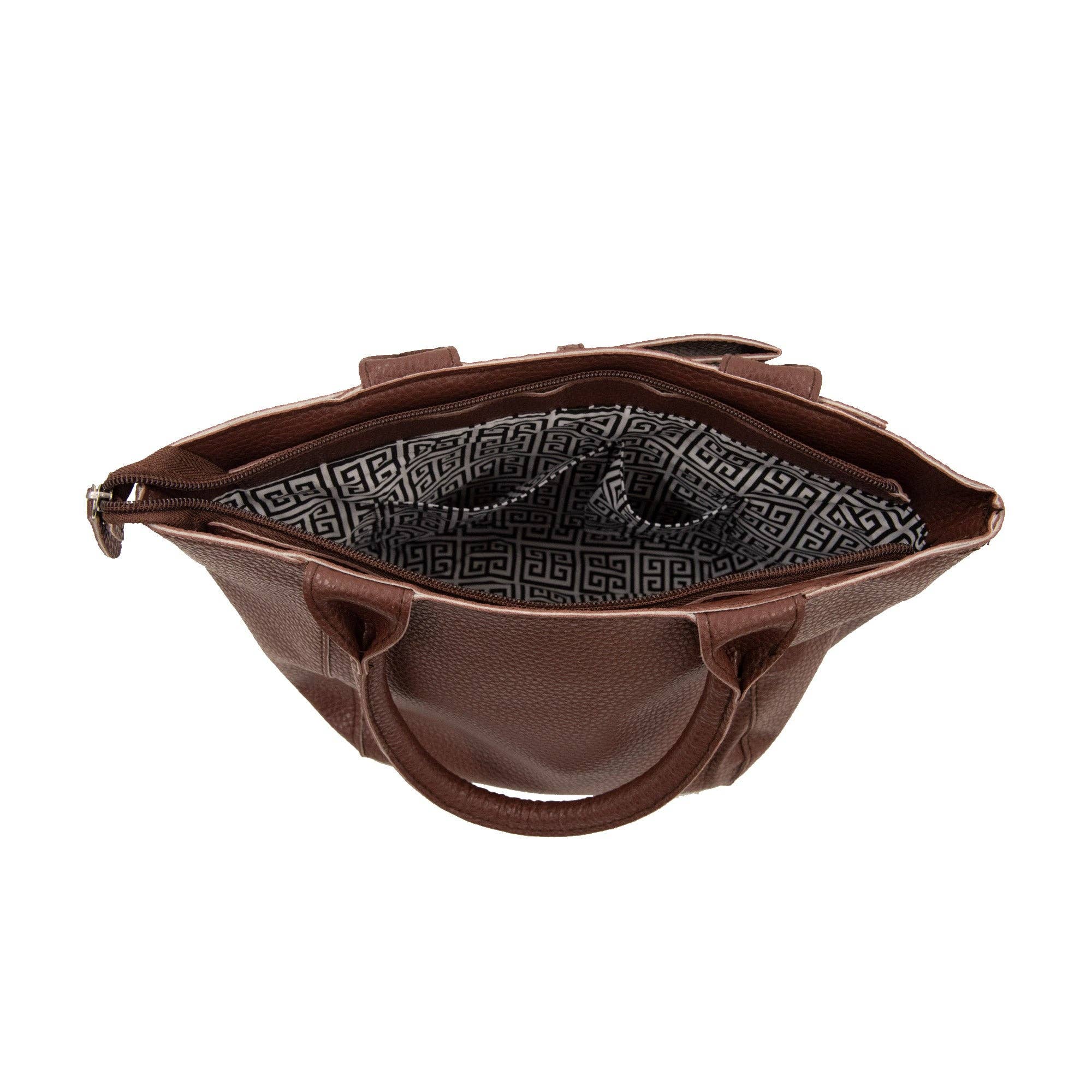 Mainstreet Collection – wholesale Väska med handtag – Dam – CHARLOTTE VÄSKA PREPACK 12PC7