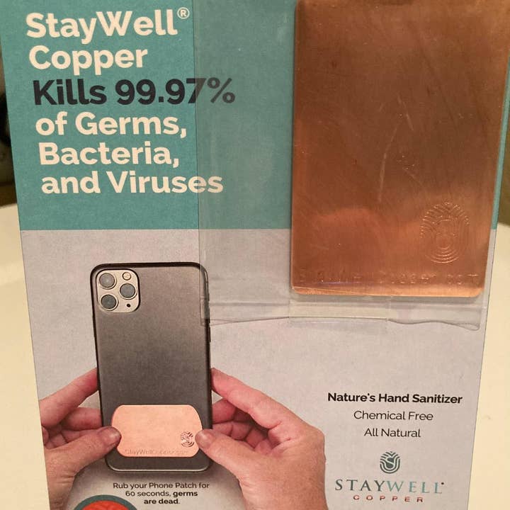 StayWell Copper - Vendita all'ingrosso Adesivi per telefoni e laptop - StayWell Patch per telefono/dispositivo2