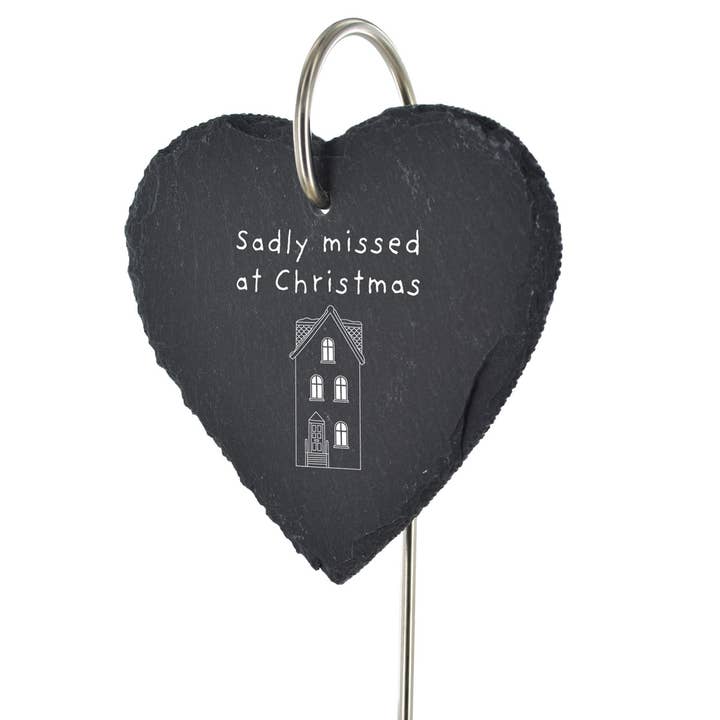 Vivid Squid Wholesale – wholesale Outdoor sign – P7270 - House Sadly Missed Memorial Slate Grave Plaque1
