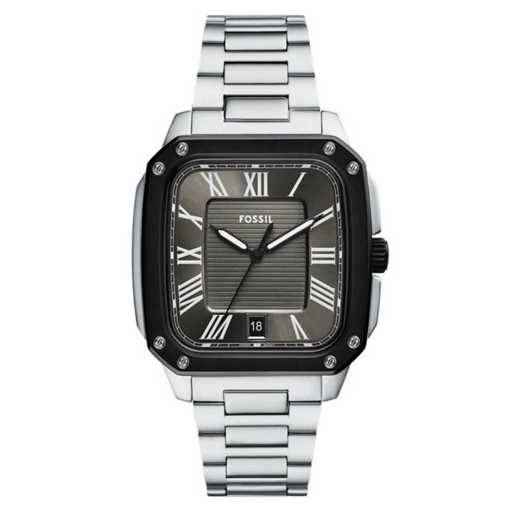 Montre Fossil Homme Crosby Cadran Gris - FS6122 pour la vente par Auction Clearance