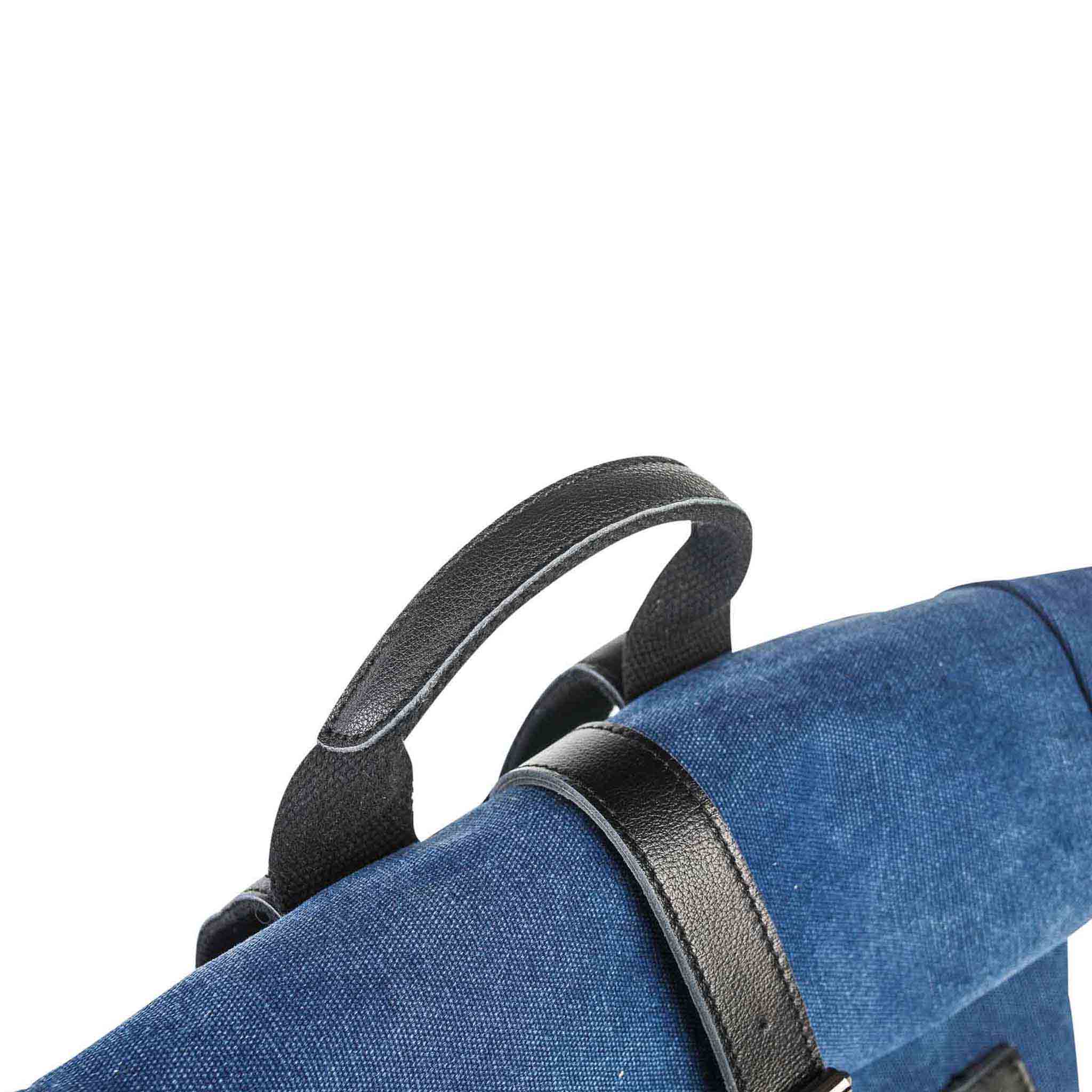 ZEDE PARIS – wholesale Ryggsäck - Dam – BASTILLE - Ryggsäck i canvas och läder2