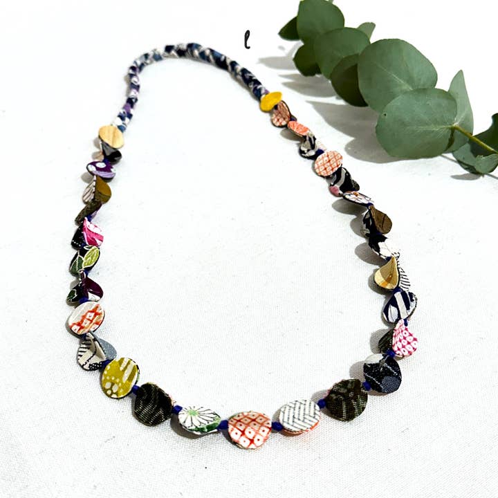 Sophie Silks - Wholesale Beaded/pearl necklace - Single Strand Kimono Necklace9