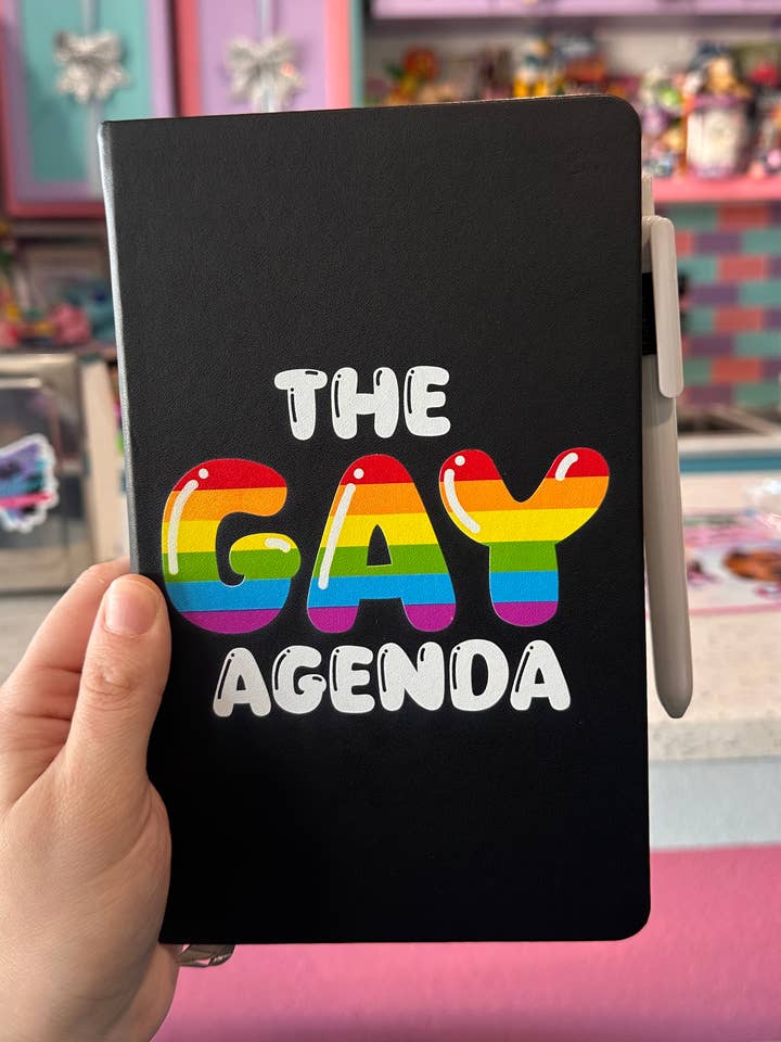 Caderno Agenda Gay por atacado de Comic Controllers