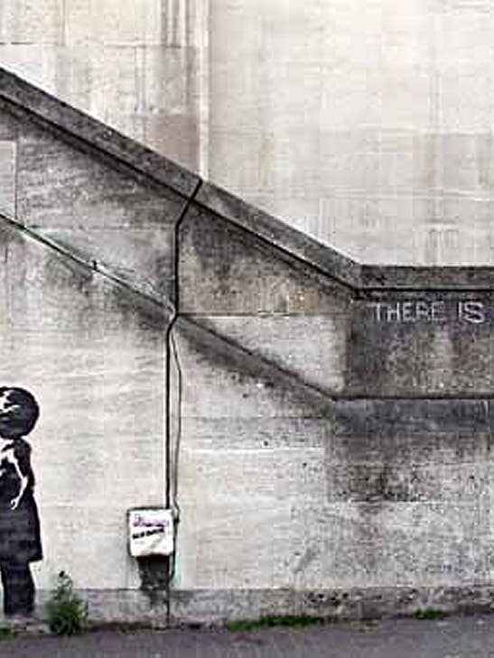 Banksy Hope Girl with Red Balloon 42 x 59 cm Poster for wholesale by Close Up GmbH