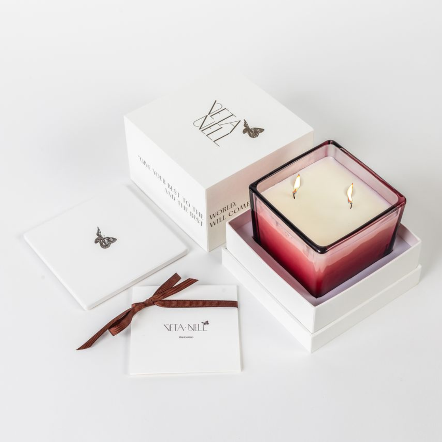 Veta Nell - Wholesale Jar/Filled Candle - VELVET NO. 6 Candle | Lux Box | Coco Wax | Essential Oils4