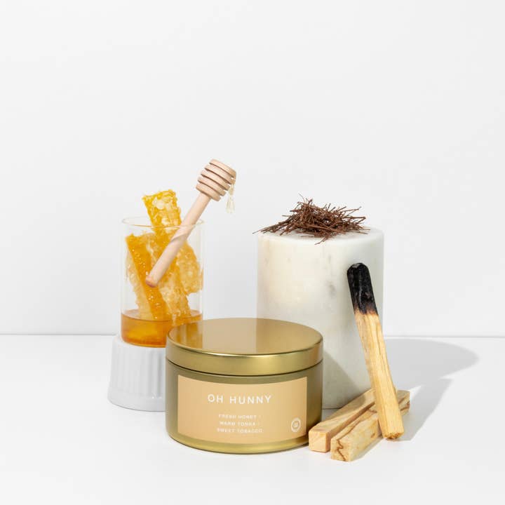 Oh Hunny Metal Tin for wholesale by Blank Mason