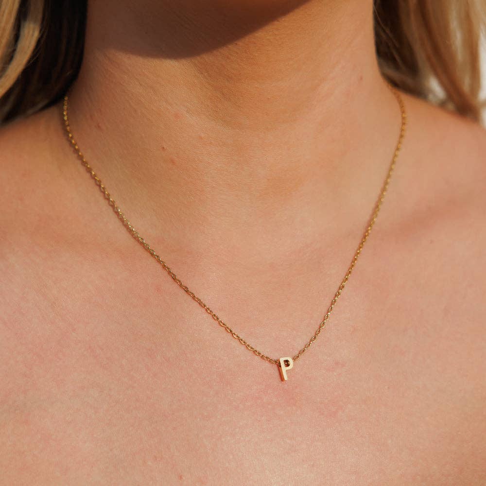 Silk oil of Morocco – Großhandel Kette mit Anhänger/Charm – Initiale Halskette | Amici by Ella16