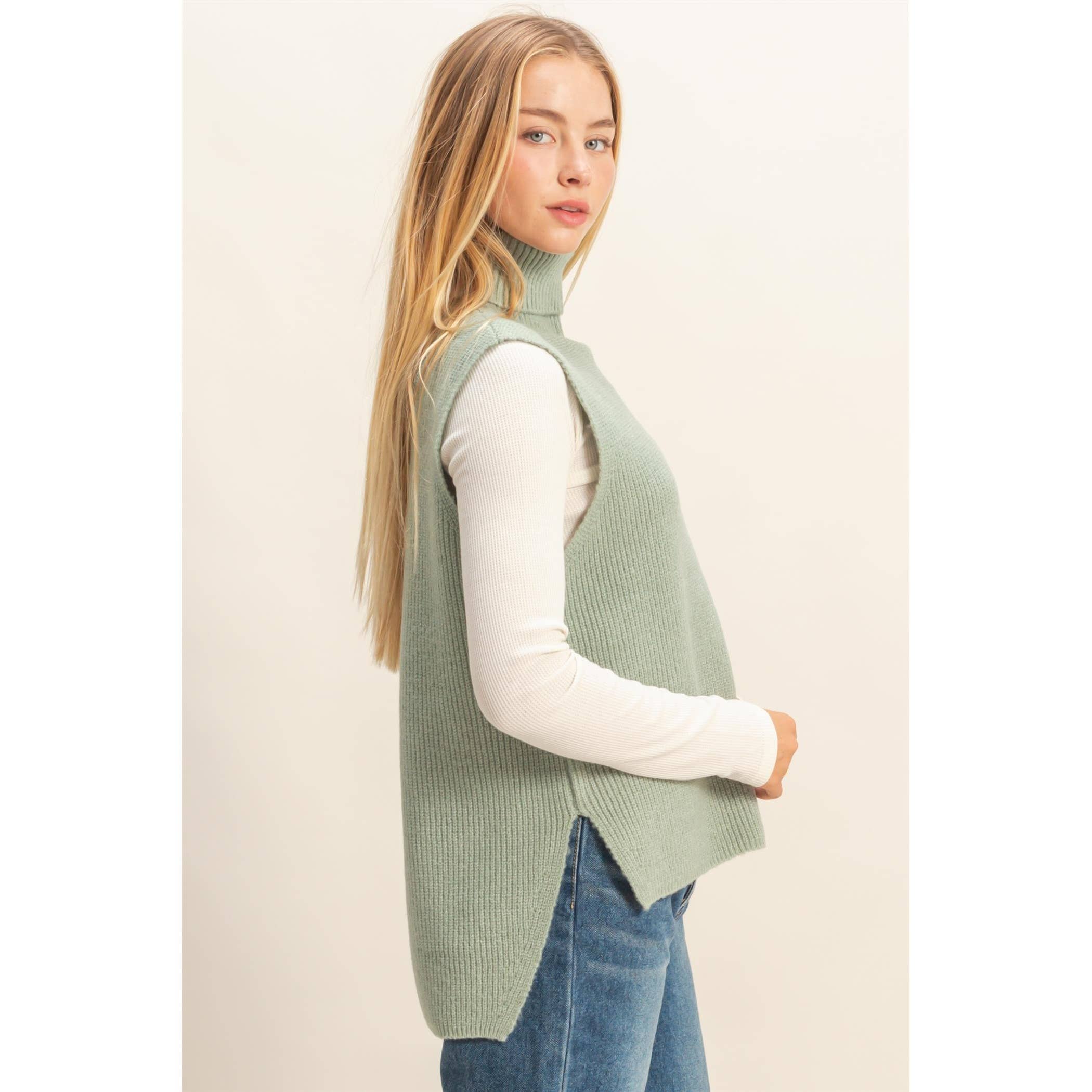 HYFVE – Großhandel Pullunder – Damen – Ärmelloser Rollkragenpullover-Weste9