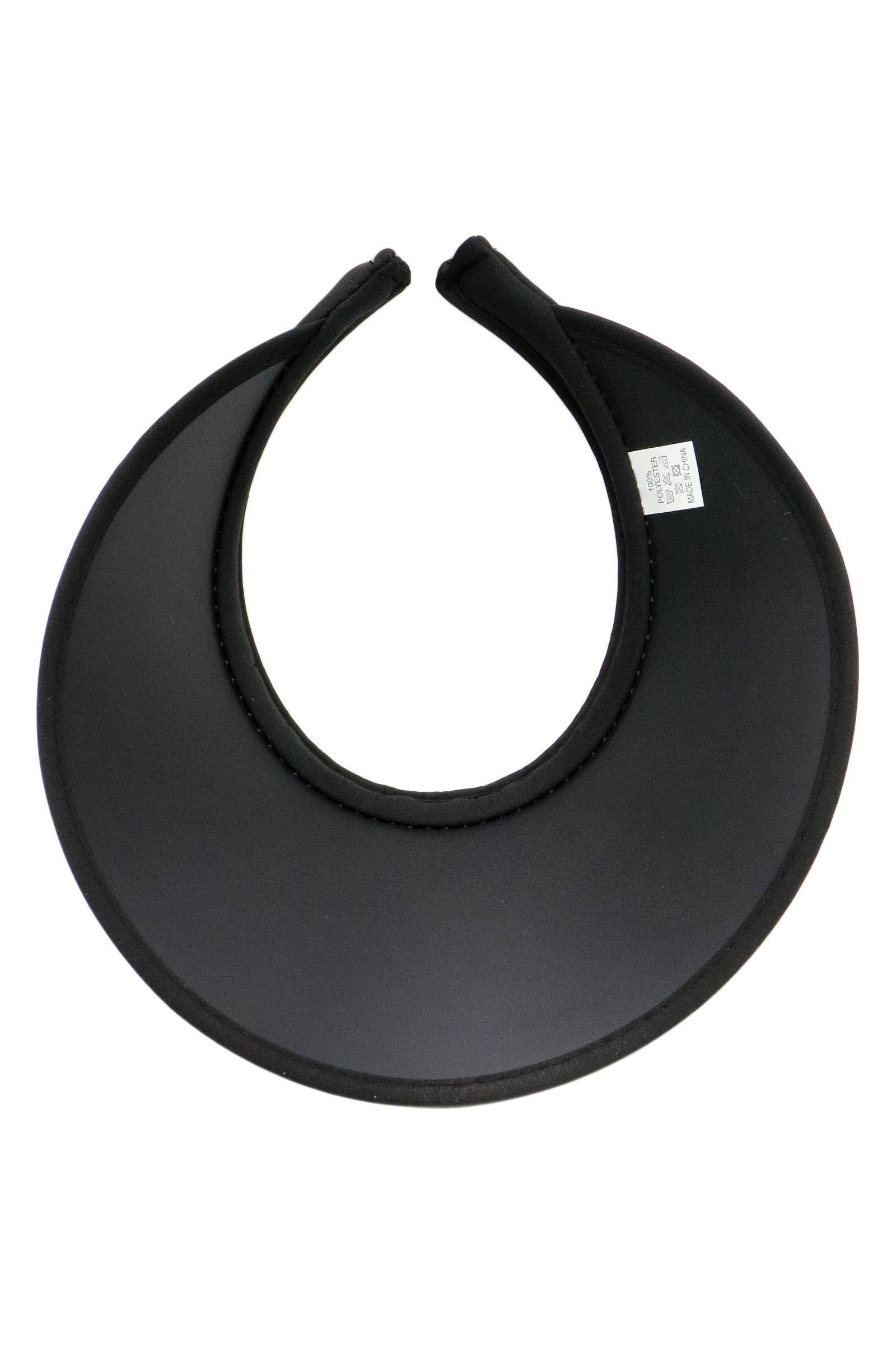 ASSORTED Hard Shell Wide Brim Woven Paper Straw Sun Visor for wholesale on Faire3