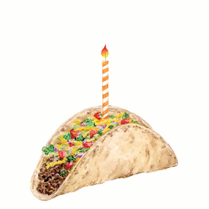 The Land of La - Wholesale Birthday Card - Taco