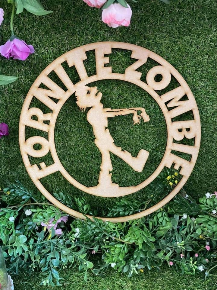 Gaming Plaque for wholesale by manchester laser cuts