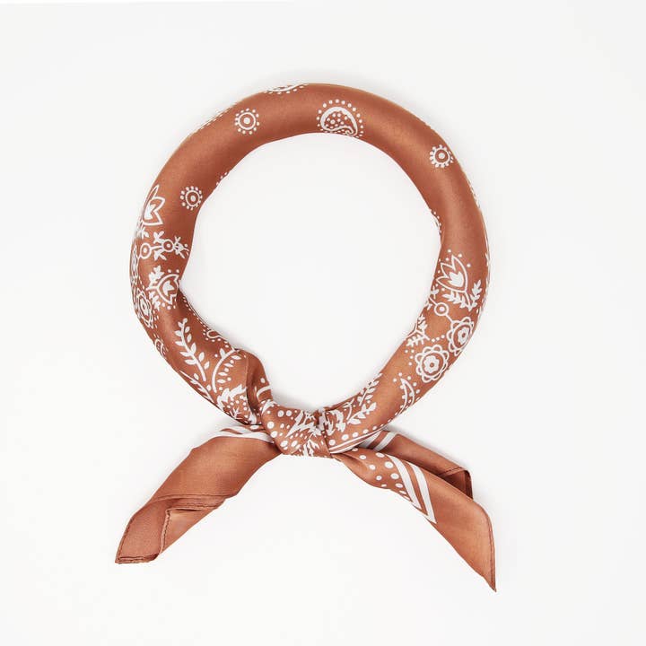 STASI ACCESSORIES - Wholesale Scarf - Women's - Satin Scarf/Hair Bandana5