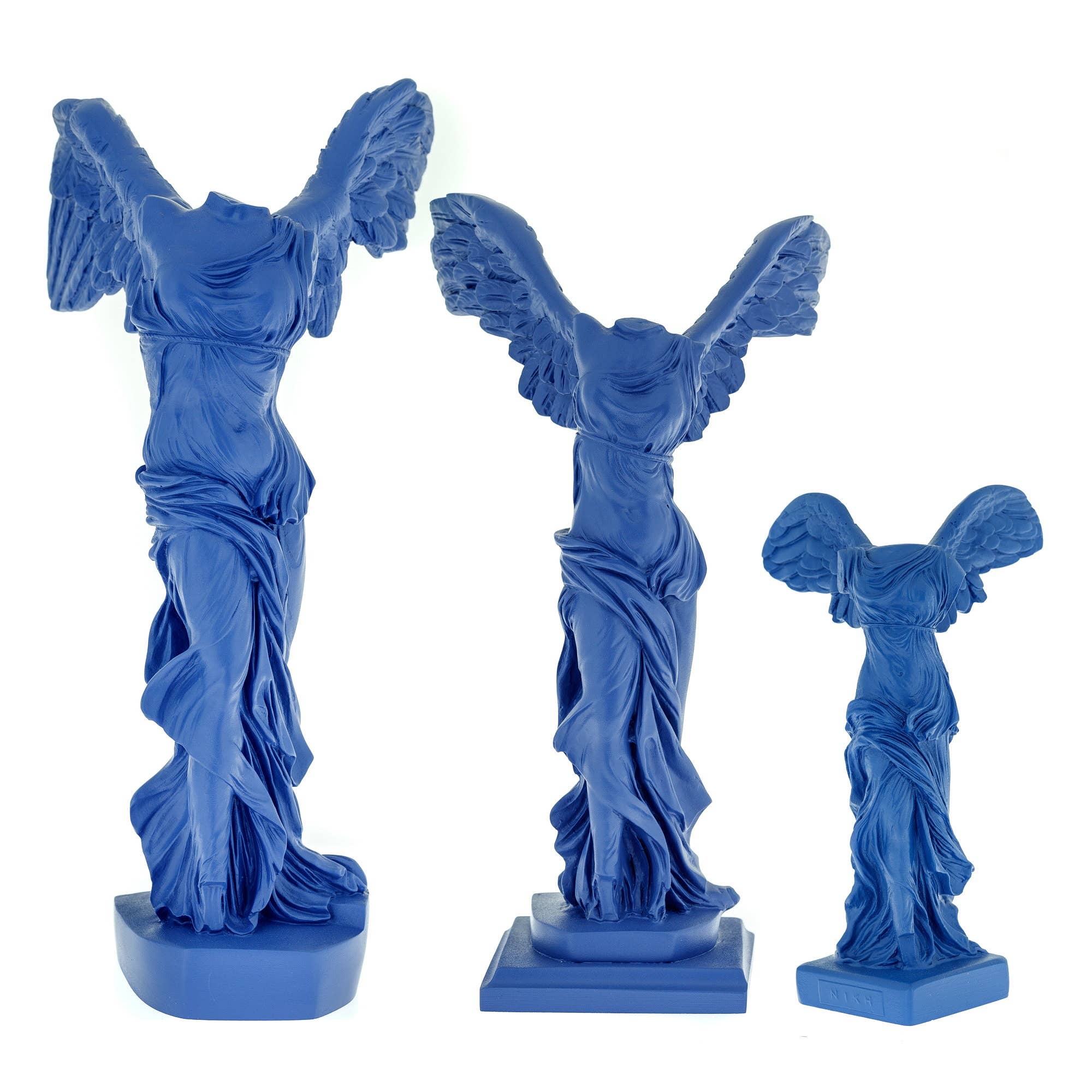 ARTIA LTD - Wholesale Sculpture - Victory - Nike Winged Goddess of Samothrace 19cm Blue Color4