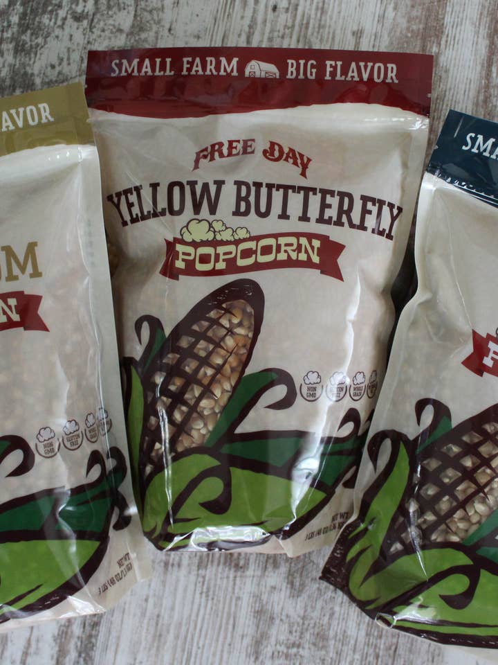 Popcorn Sampler | 3-Pack | 3 lb Pantry Size Bags for wholesale by Free Day Popcorn Company