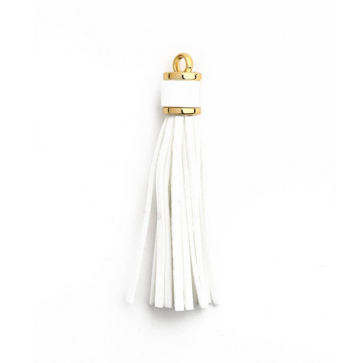 ACCITY - Wholesale Keychain - Unisex - Leather Fringe Keychain, PU Tassel Bag Charm_CWAB50074