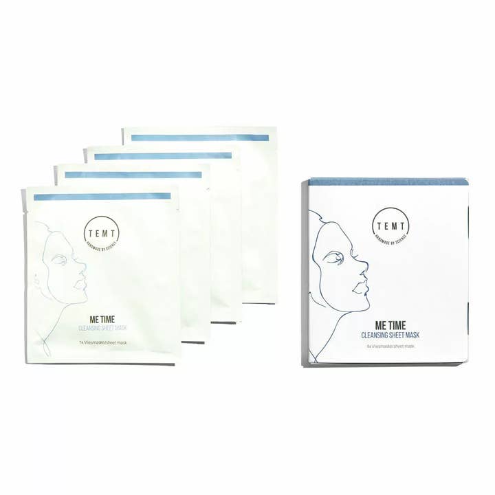 Masque en tissu nettoyant ME TIME pour la vente par TEMT Beauty