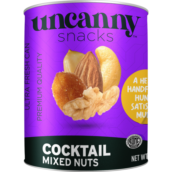Galil Brands – wholesale Nuts – Roasted & Salted Mixed Nut Cocktail | Can | 1.8 oz | Uncanny0