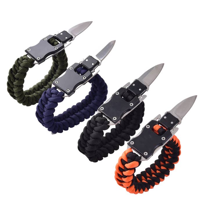 Mad Man - Wholesale Woven/Braided Bracelet - Paracord Survival Bracelet