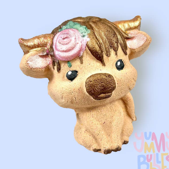 Bath Fizz - Highland Cow - 150 g for wholesale by Yummy Bubbles