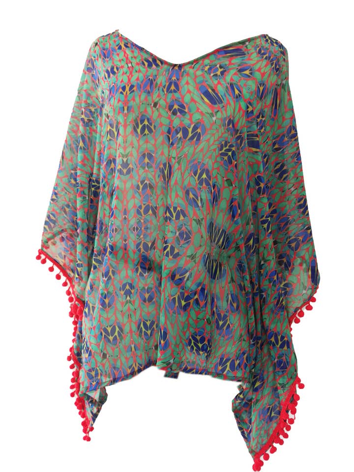 CYPRESS PONCHO TOP for wholesale by Eclectic Chique