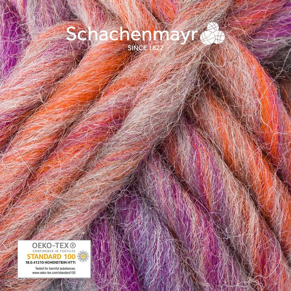 MEZ Crafts Germany - Wholesale Yarn - Schachenmayr felt wool Wash+Filz-It! Multicolor 10X50G1