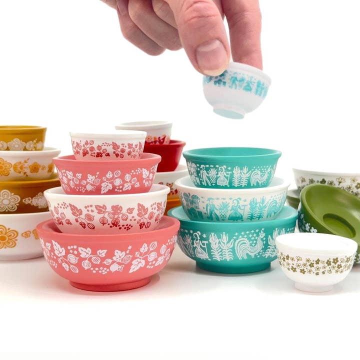 Twinkltoast - Wholesale Decorative Plate/Dish/Bowl - Stackable Miniature Vintage Bowls