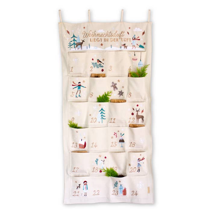 Papierdrachen – wholesale Adventskalender – Glad jul väggkalender - Set 46