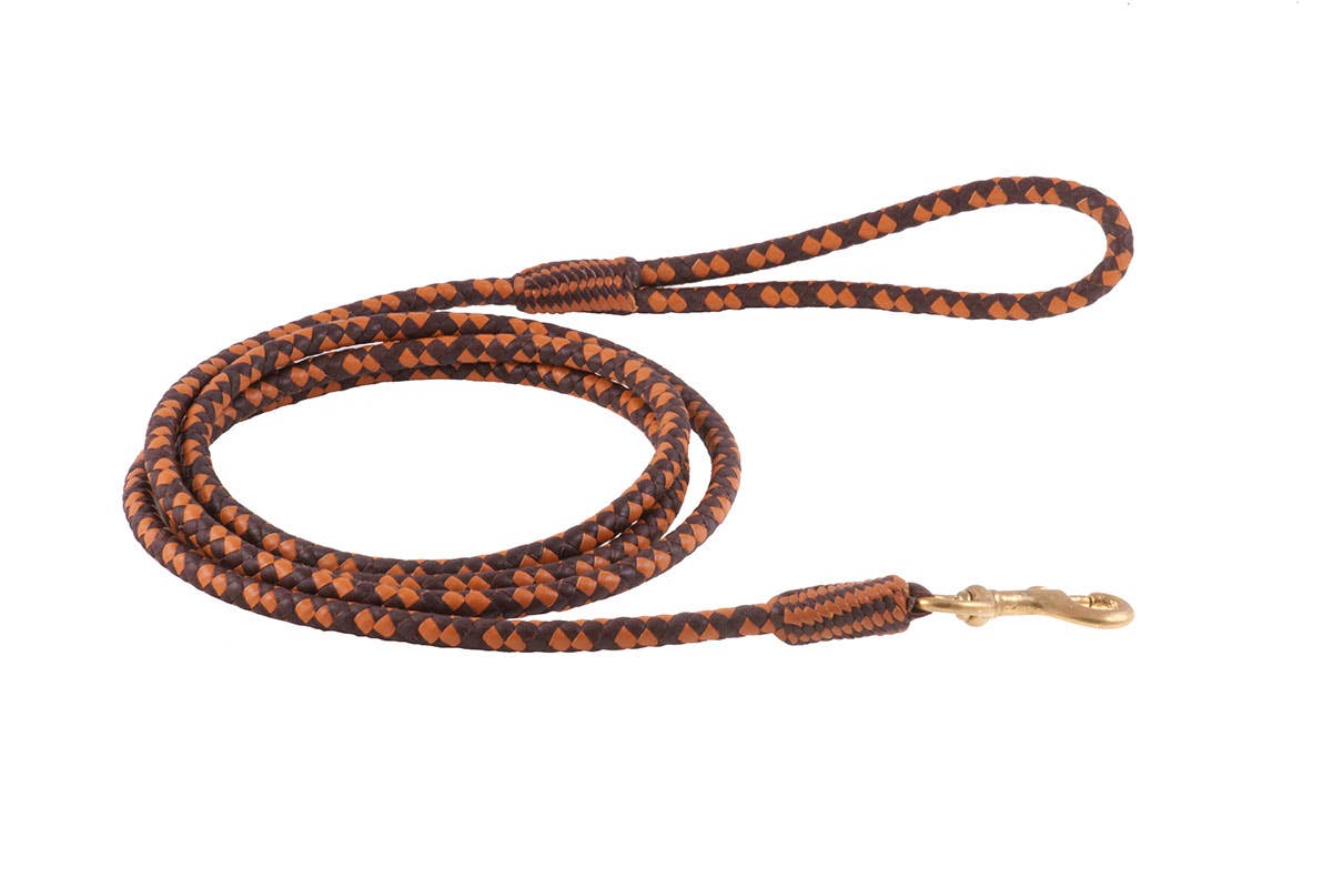 Alvalley - Wholesale Pet Leash - Dog - Braided Leather Snap Leads84