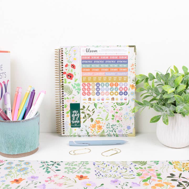 bloom daily planners - Wholesale Planner - 2026 Vision Planner - 7.5"x9" size11