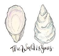 Stem and Soul - Wholesale Everyday Greeting Card - The World Is Yours Oyster Retirement Card3