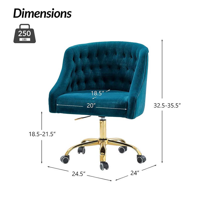 Karat Home - Wholesale Chair - Lydia Task Chair16