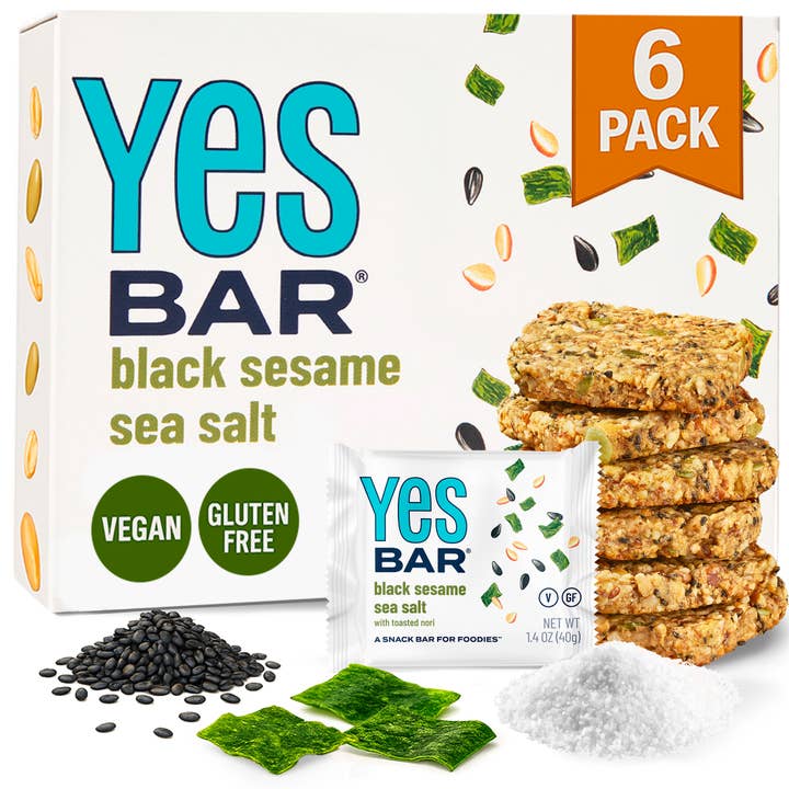 Black Sesame Sea Salt - Premium Real Food Snack Bar and other Purchase Wholesale barattoli di vetro conserve. Free Returns & Net 60 Terms on Faire trending on Faire.