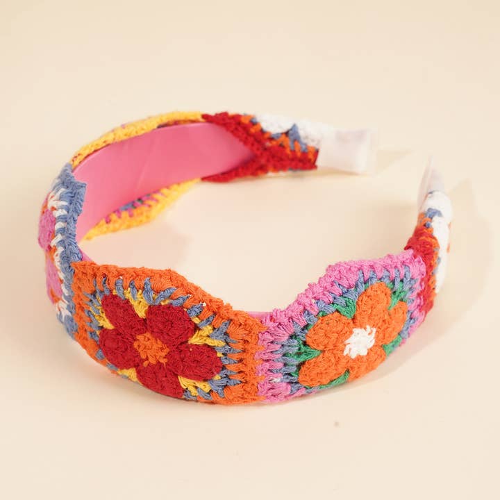 MKS America - Wholesale Fashion Headband - Women's - Boho Floral Lemon Heart Butterfly Crochet lace headband13