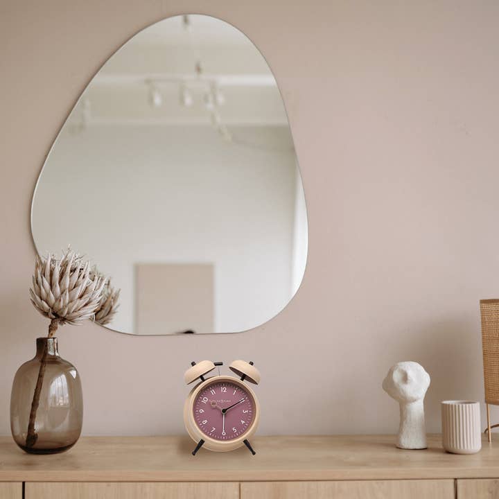 NeXtime - Wholesale Alarm Clock - Alarm Clock 12 x 14 x 6cm-Metal-NeXtime "Golden Hour"18