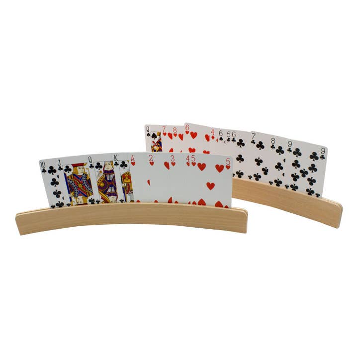 GICO Spielwaren - Wholesale Card Holder - Unisex - GICO Wood Card Holder 33cm - Set of 21