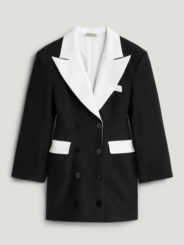 Double-Breasted Blazer Mini Dress for wholesale by NOCTURNE