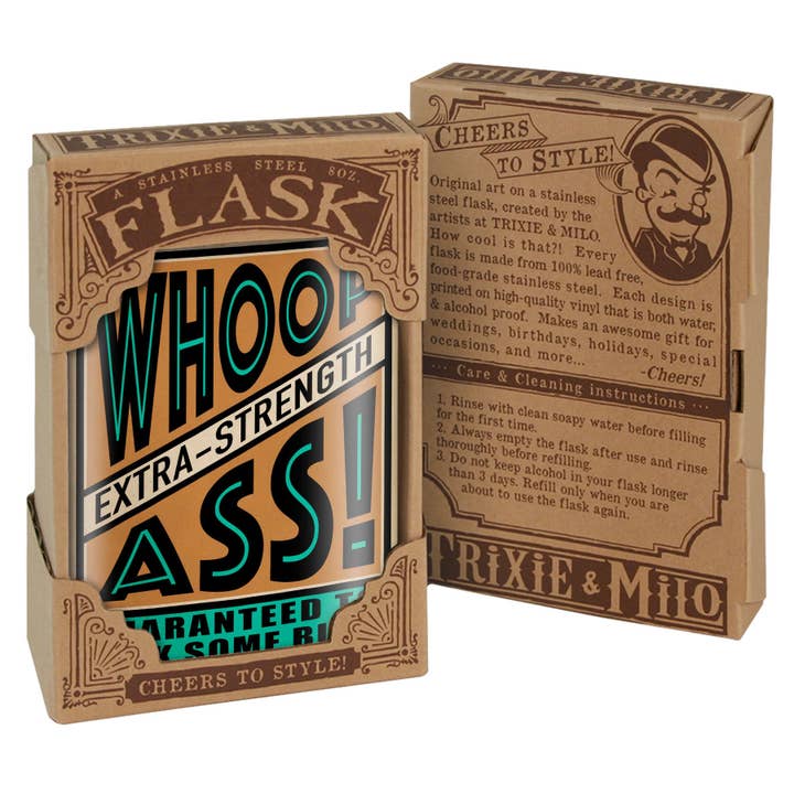 Lucky Jack - Wholesale Flask - Flask - Whoop Ass!1