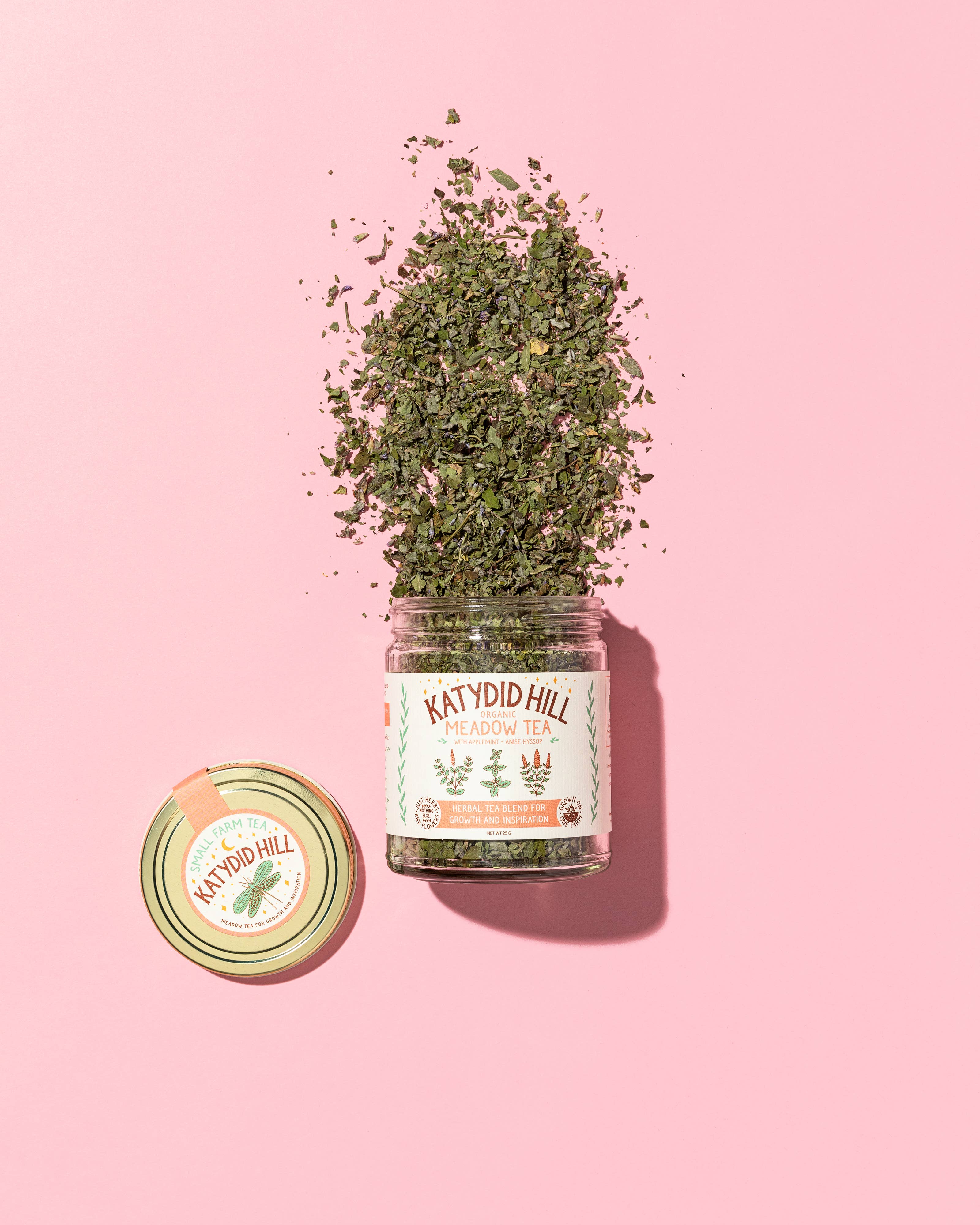 Katydid Hill Farm - Wholesale Loose Tea - Meadow Tea - organic herbal tea blend for growth and inspiration1