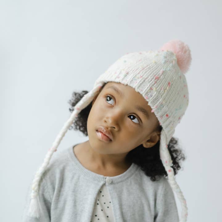 Peppercorn Kids - Wholesale Beanie - Kids - Pompom Earflap Beanie Hat for Children - Toddler/ Small Kid1