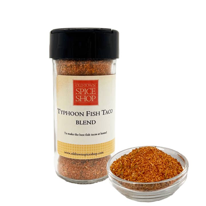 Typhoon Fish Taco, Gourmet Mexican Spices & Seasoning for wholesale by Old Town Spice Shop