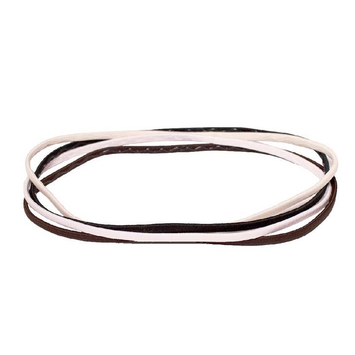 Diadema Mia - Diadema fina - Negro Blanco Gris Marrón Beige para venta al por mayor de Mia