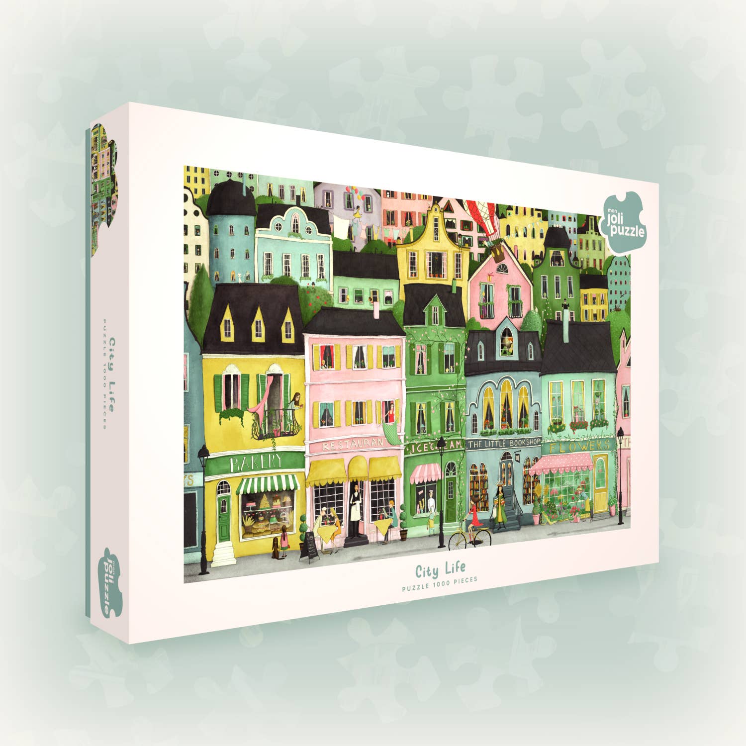 Mon Joli Puzzle - Wholesale Puzzle - Adult - City Life Puzzle — My Pretty Puzzle — 1000 pieces6