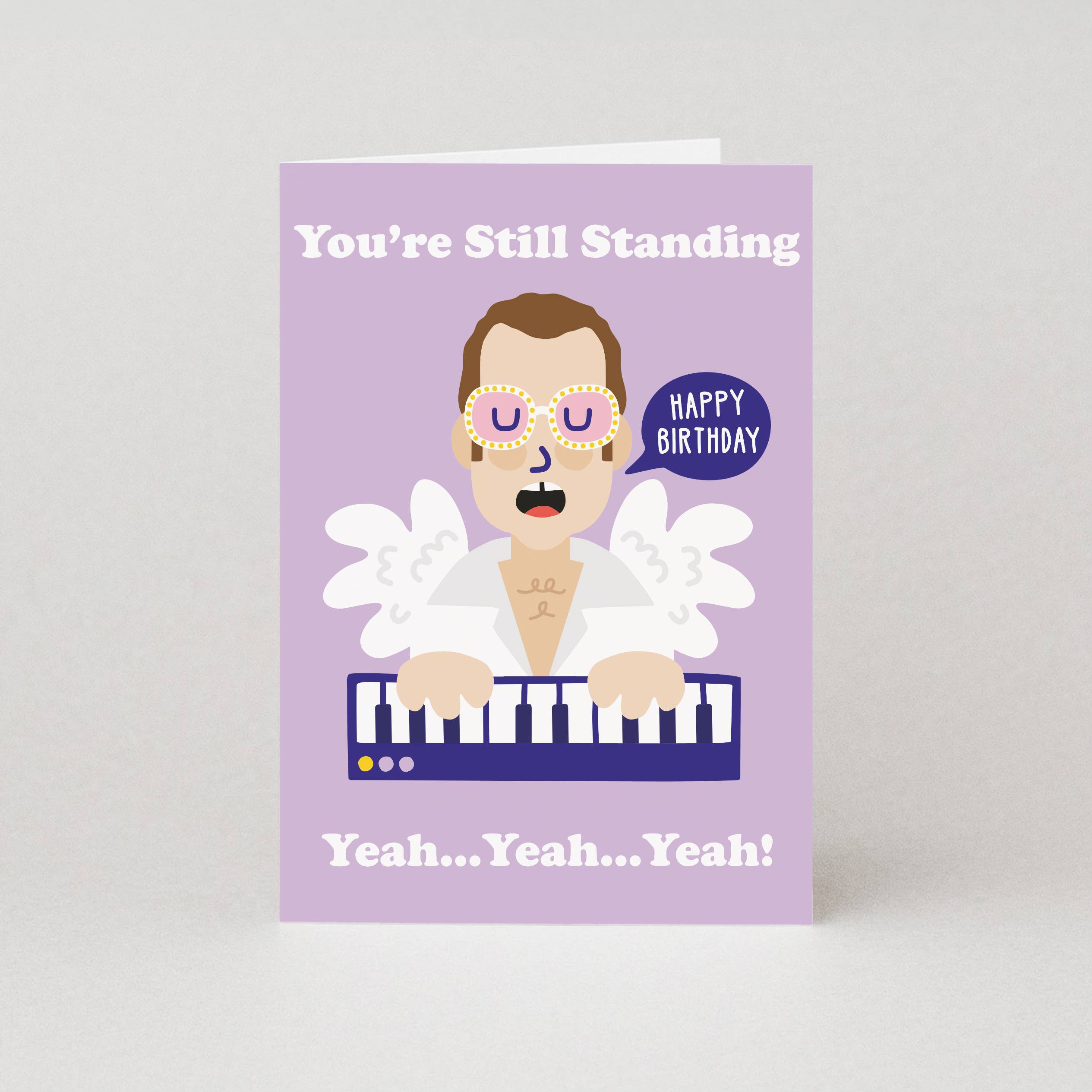 Studio Boketto – wholesale Birthday card – You're Still Standing Birthday Card | Funny Greeting Cards