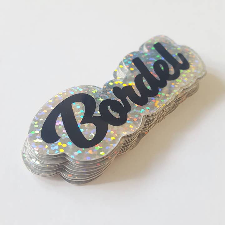 Sticker Bordel papeterie bureau déco pour la vente par Ranafout