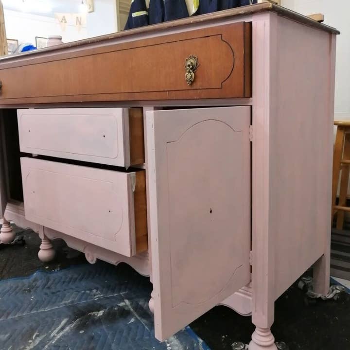 Colorantic – Engroshandel Malesæt – COLORANTIC | Støvet rosa kalkmaling (gammel rosa farve)5