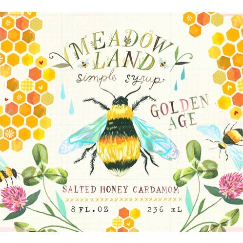 Meadowland Syrup - Wholesale Cocktail Mix/Syrup - Golden Age Simple Syrup (Backbar)0