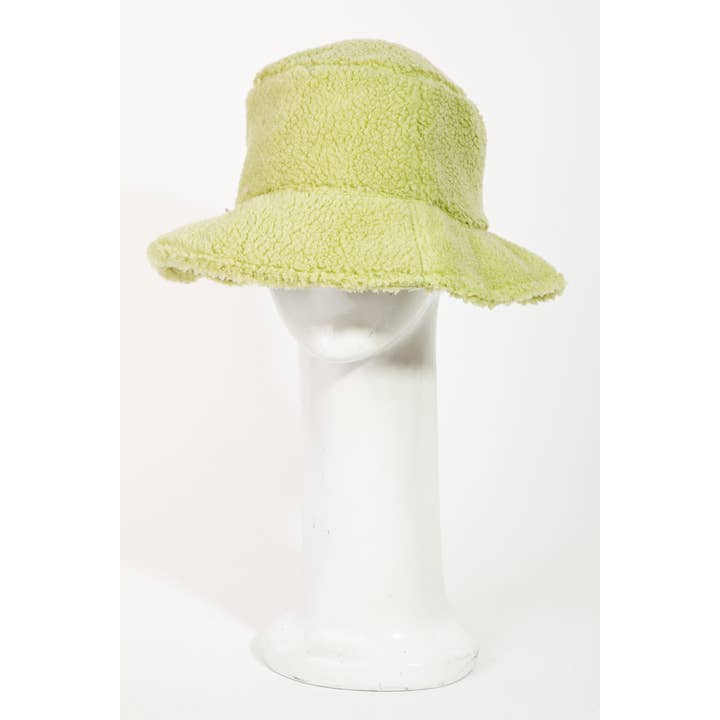 Collections by Fame Accessories - Wholesale Bucket Hat - Women's - Soft Sherpa Bucket Hat4