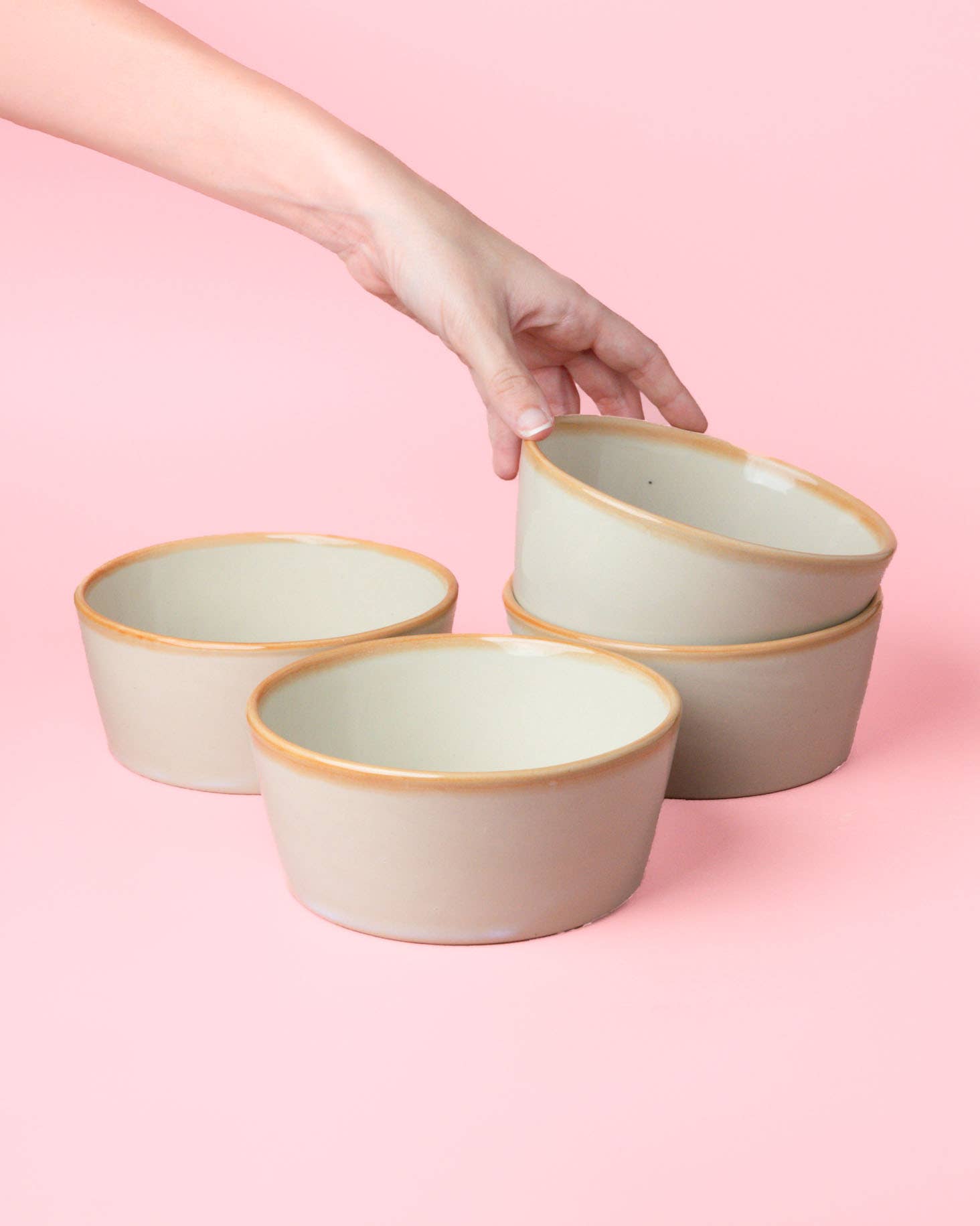 Alfar Tierra Cocida - Vendita all'ingrosso Ciotola - Ciotola artigianale in gres fatta a mano – Lucía (13,5 cm)2